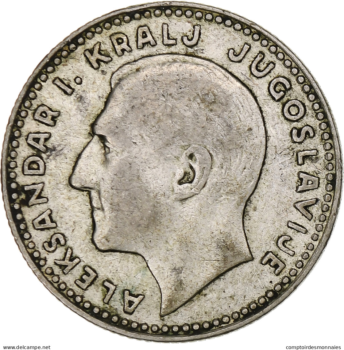 Yougoslavie, Alexandre Ier, 10 Dinara 1931 (Londres), KM 10 - Yugoslavia