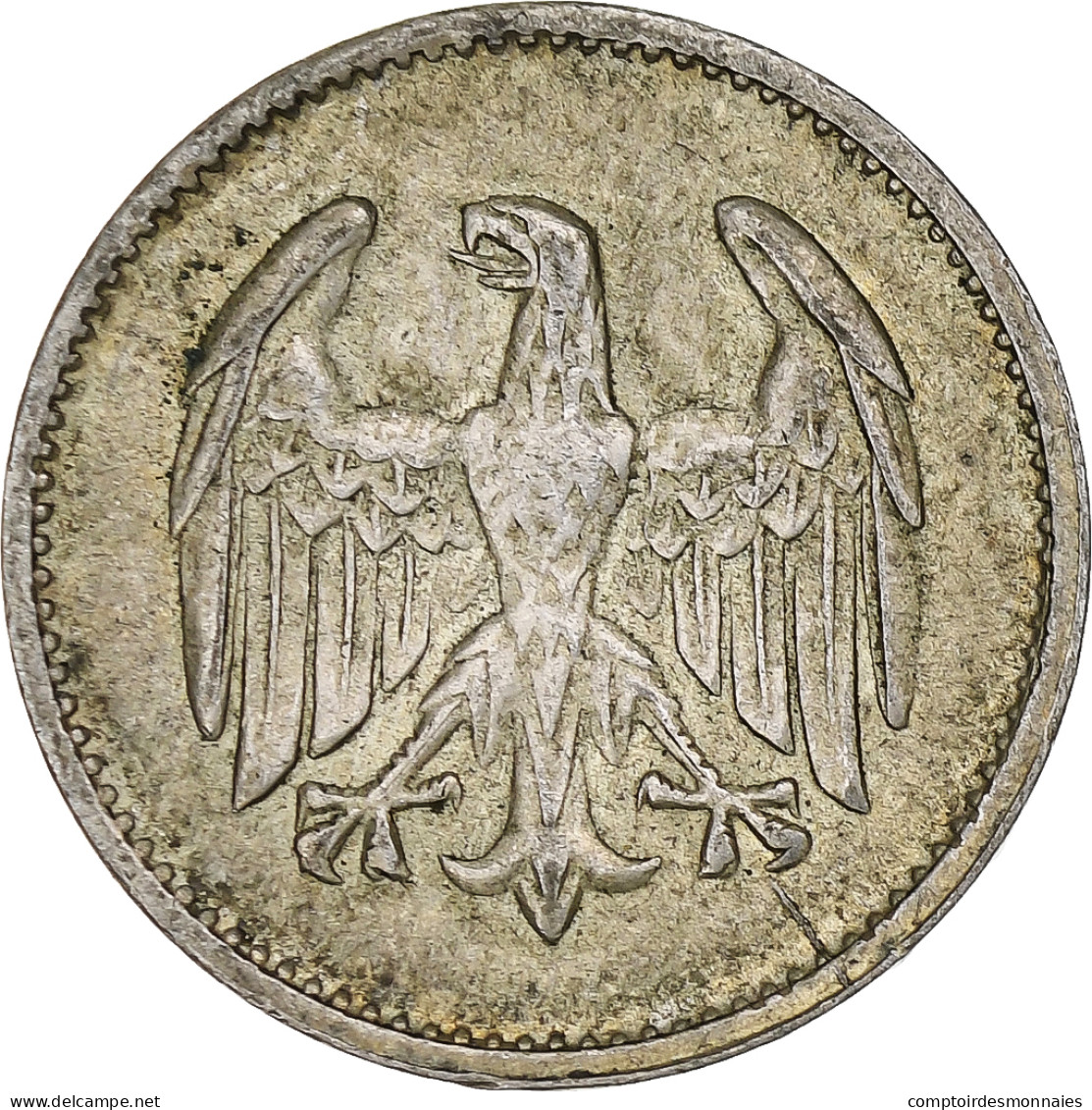 Allemagne, République De Weimar, Mark, 1925, Munich, Argent, TB+, KM:42 - 1 Marco & 1 Reichsmark