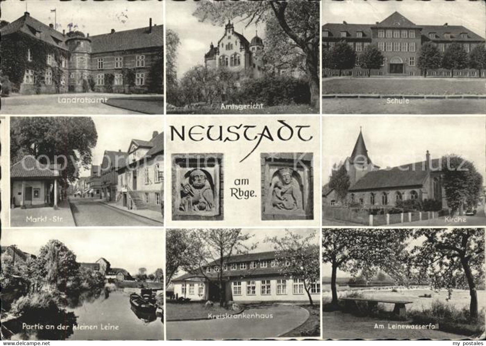 41553321 Neustadt Ruebenberge Schule, Kreiskrankenhaus U.Markt-Strasse Neustadt  - Neustadt Am Rübenberge