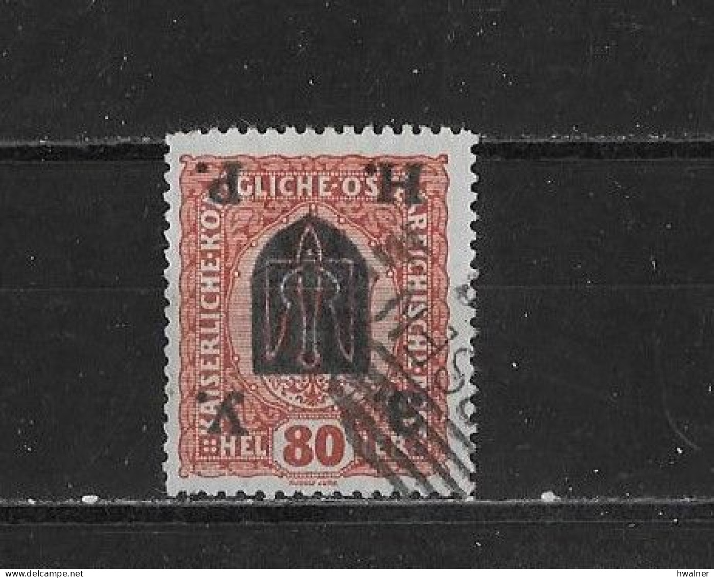 Ukraine Occid. Yv. 127 O.  (surch. Renversée) - Ukraine & West Ukraine