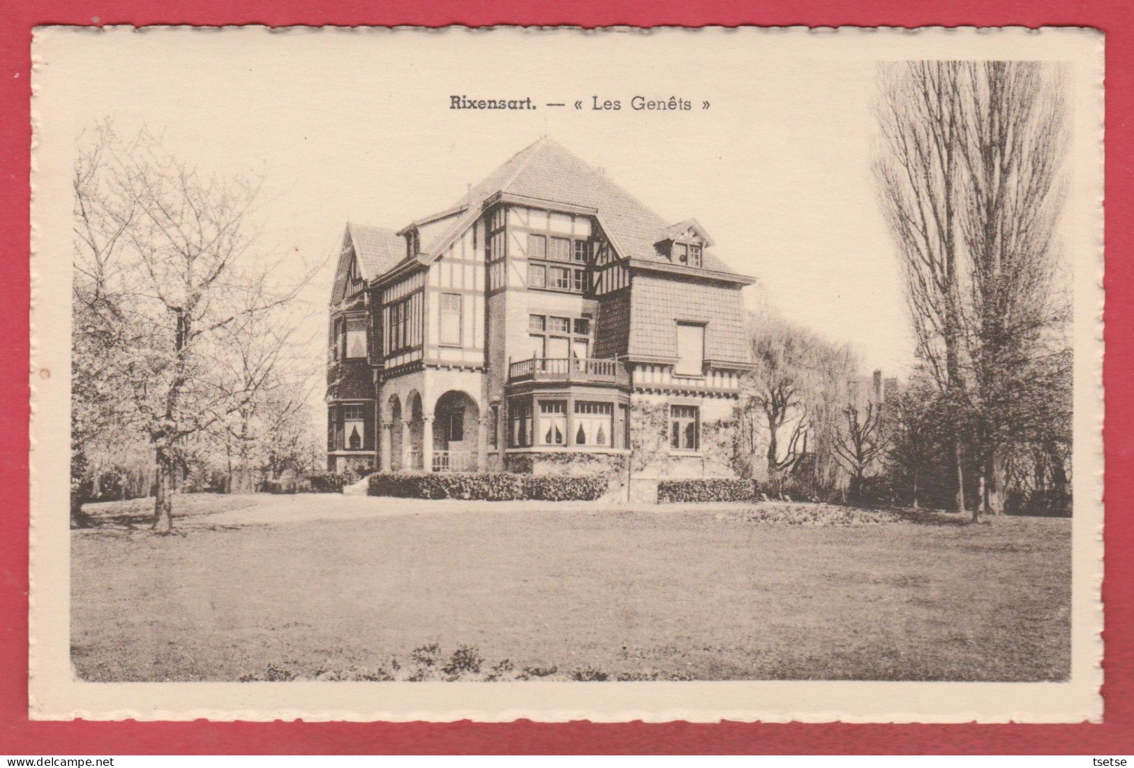 Rixensart - Villa / Château " Les Genêts " ( Voir Verso ) - Rixensart