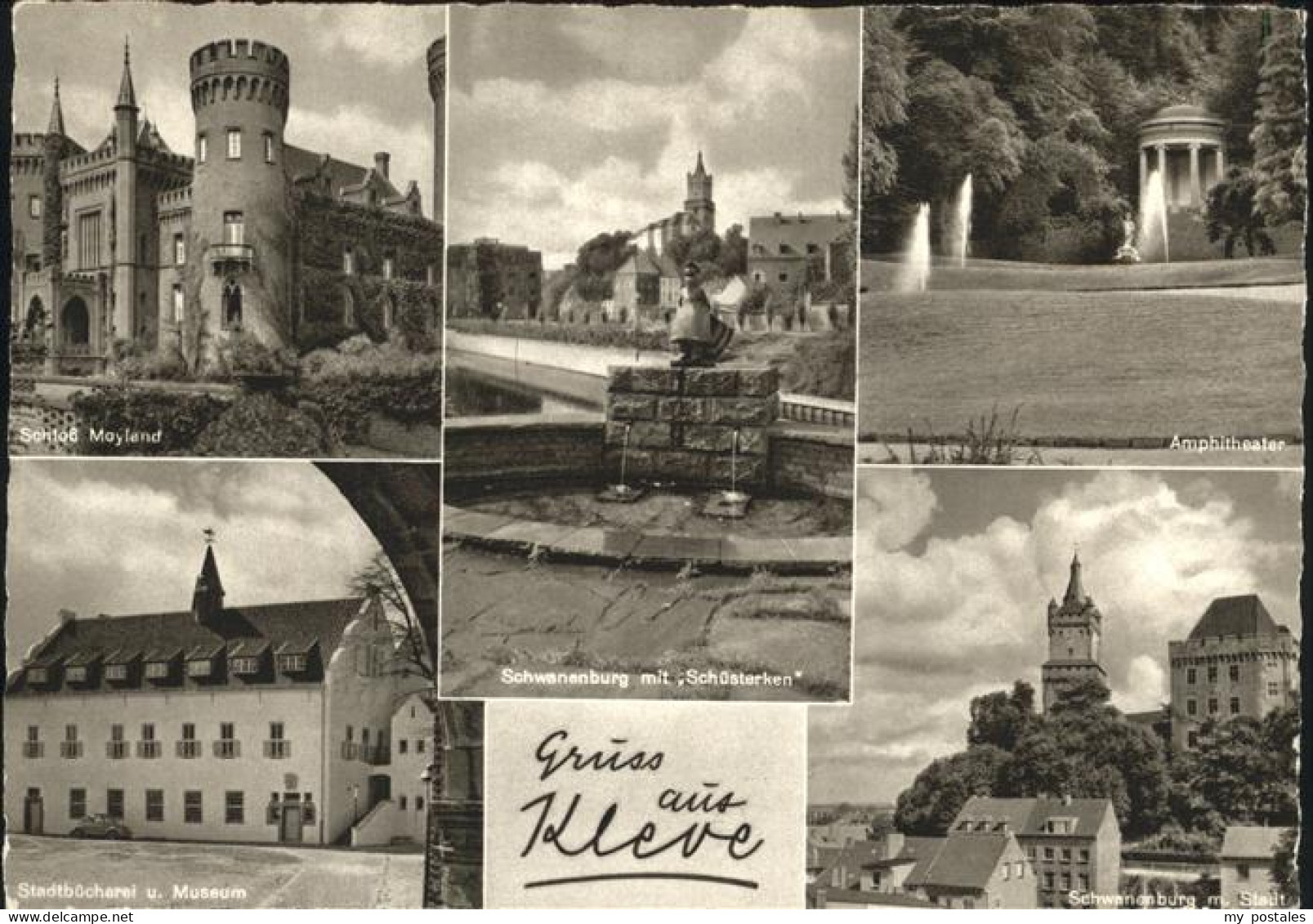 41552284 Kleve Schwanenburg Schuesterken Schloss Mayland Kleve - Kleve