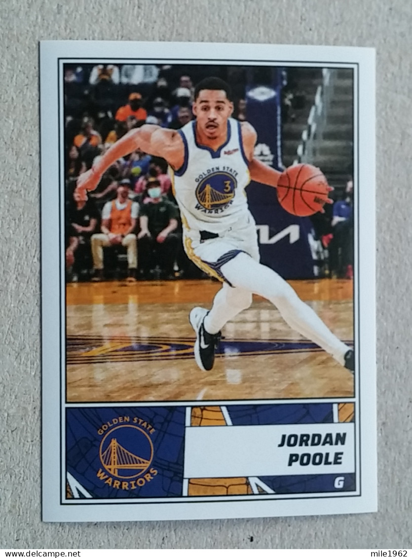 ST 51 - NBA Basketball 2022-23, Sticker, Autocollant, PANINI, No 324 Jordan Poole Golden State Warriors - 2000-Nu