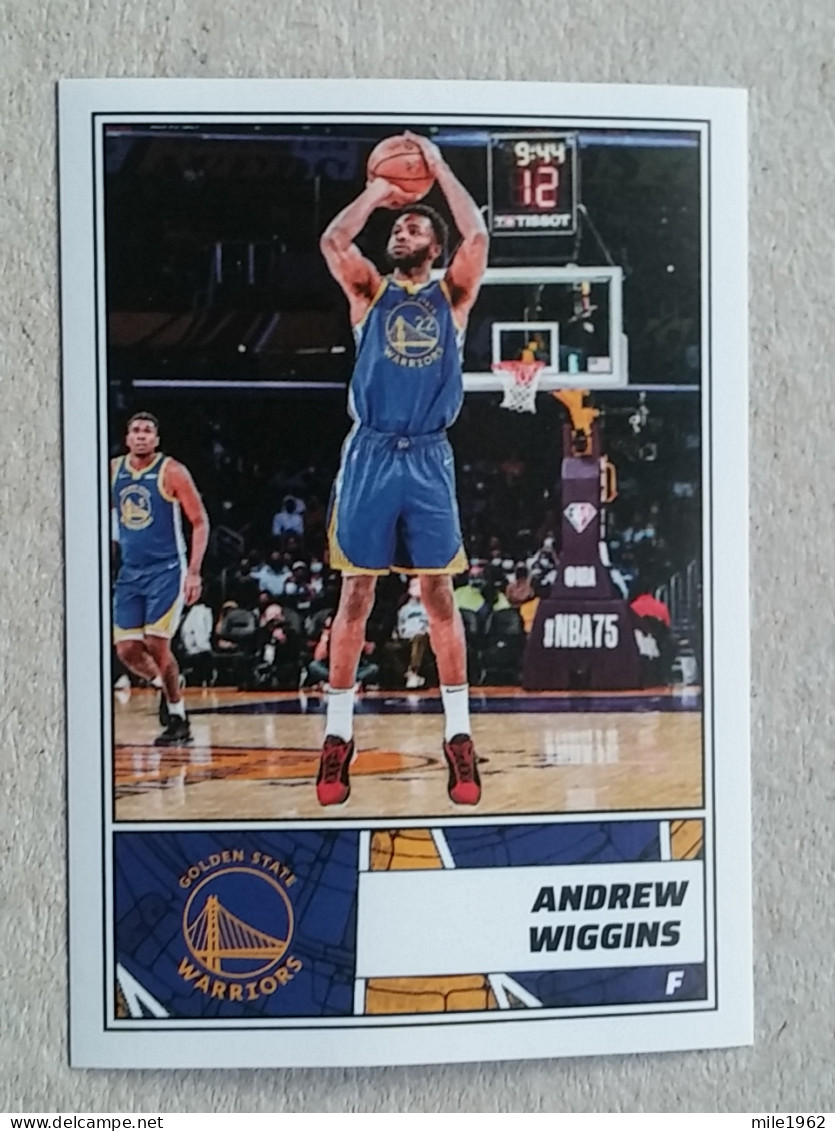 ST 51 - NBA Basketball 2022-23, Sticker, Autocollant, PANINI, No 325 Andrew Wiggins Golden State Warriors - 2000-Now