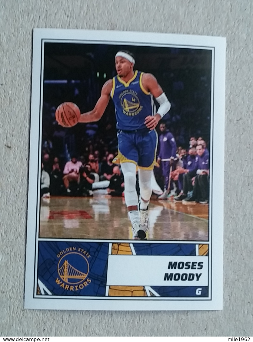 ST 51 - NBA Basketball 2022-23, Sticker, Autocollant, PANINI, No 327 Moses Moody Golden State Warriors - 2000-Aujourd'hui