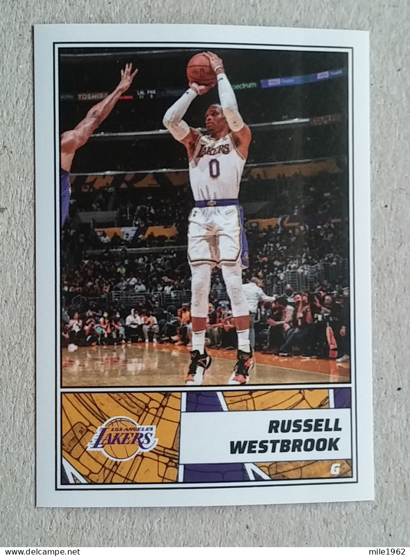 ST 52 - NBA Basketball 2022-23, Sticker, Autocollant, PANINI, No 364 Russell Westbrook Los Angeles Lakers - 2000-Heute