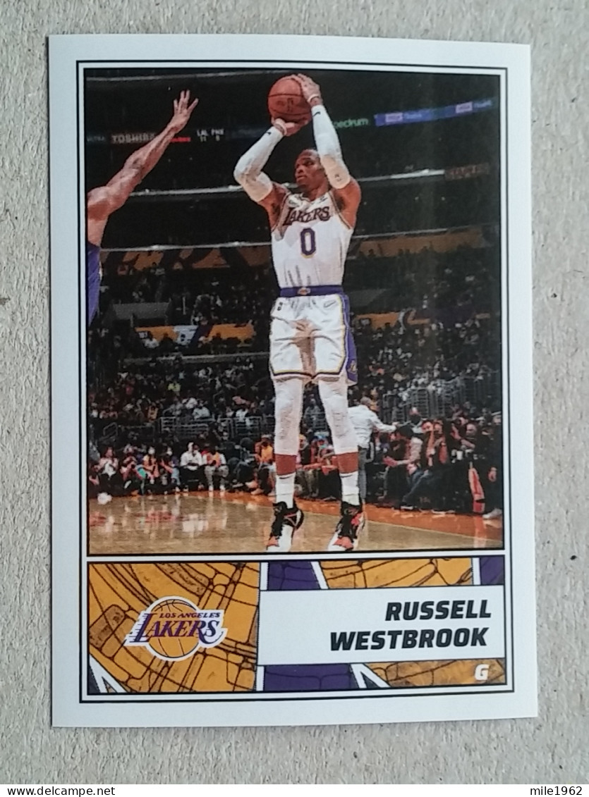 ST 52 - NBA Basketball 2022-23, Sticker, Autocollant, PANINI, No 364 Russell Westbrook Los Angeles Lakers - 2000-Now