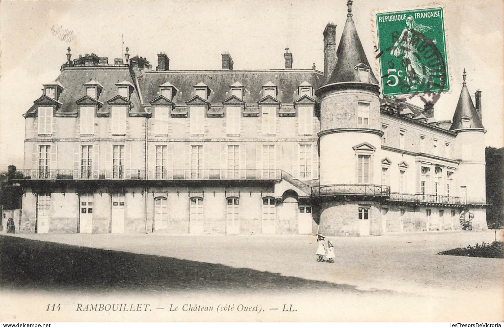 FRANCE - Rambouillet - Le Château - Carte Postale Ancienne - Rambouillet