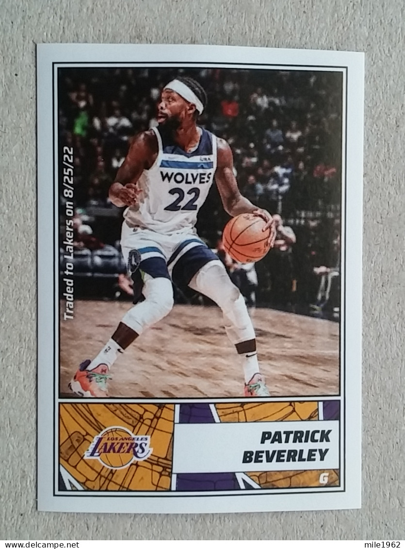 ST 52 - NBA Basketball 2022-23, Sticker, Autocollant, PANINI, No 365 Patrick Beverley Los Angeles Lakers - 2000-Now