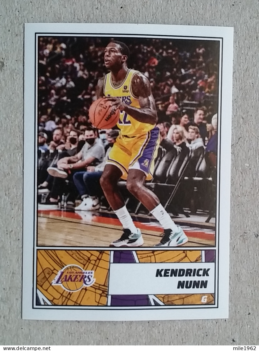 ST 52 - NBA Basketball 2022-23, Sticker, Autocollant, PANINI, No 368 Kendrick Nunn Los Angeles Lakers - 2000-Heute