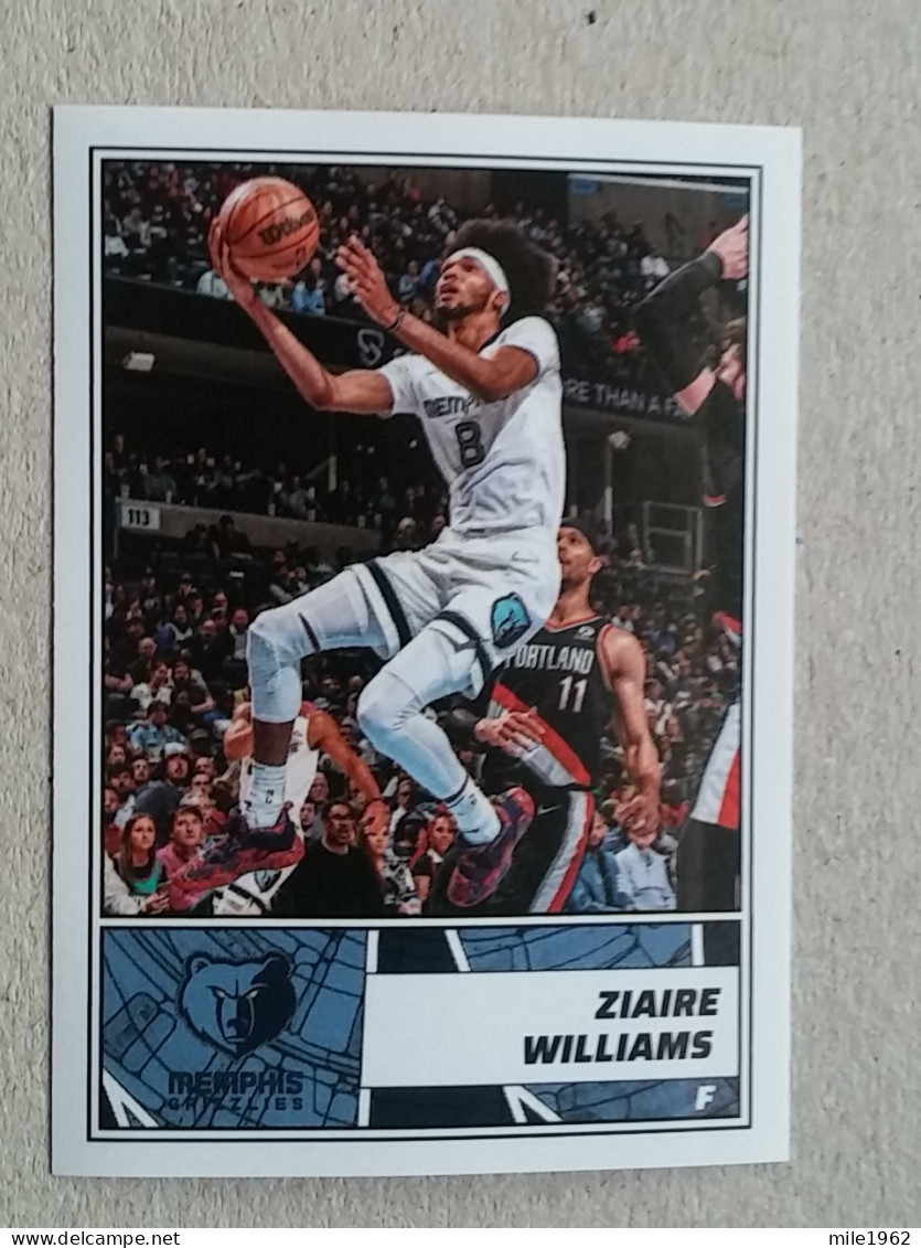 ST 52 - NBA Basketball 2022-23, Sticker, Autocollant, PANINI, No 379 Ziaire Williams Memphis Grizzlies - 2000-Now