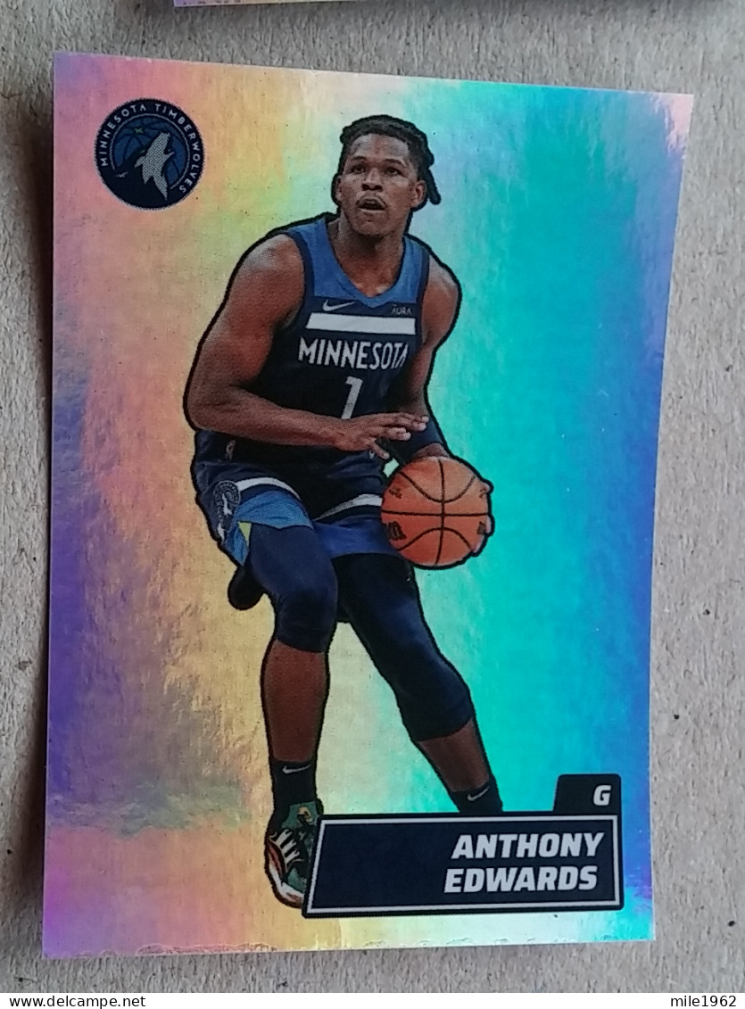 ST 52 - NBA Basketball 2022-23, Sticker, Autocollant, PANINI, No 382 Anthony Edwards Minnesota Timberwolves - 2000-Hoy