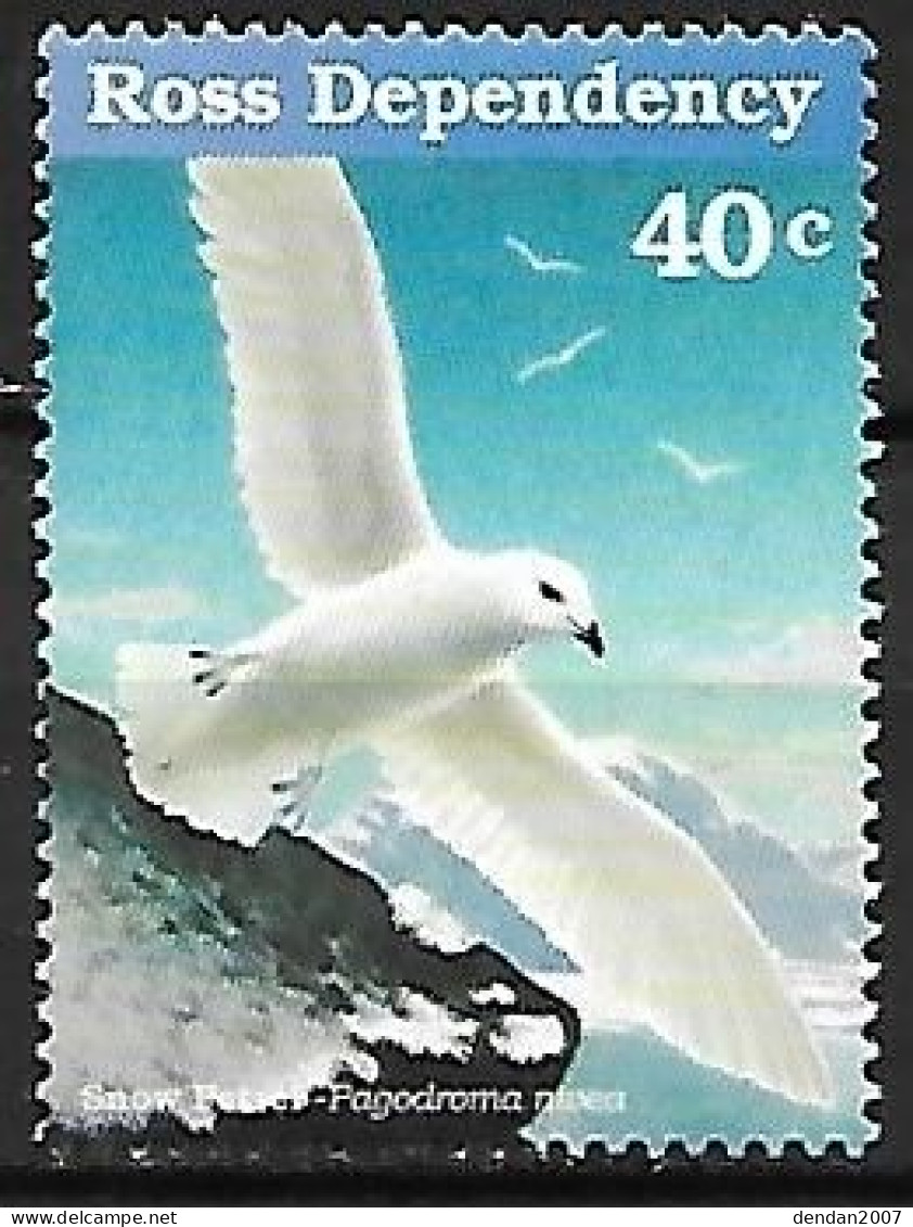 Ross Dependency : MNH ** 1997 WWF : Snow Petrel  -  Pagodroma Nivea - Albatrosse & Sturmvögel