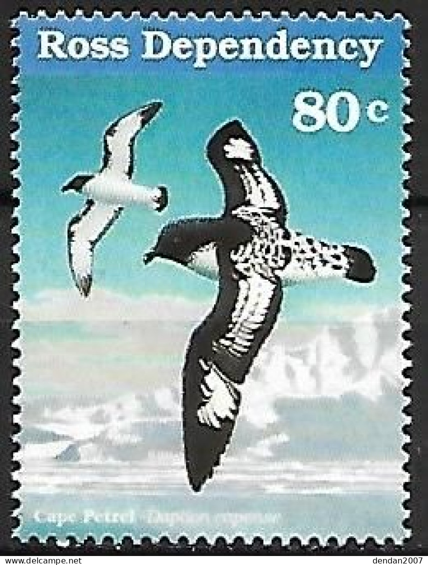 Ross Dependency : MNH ** 1997 WWF :  Cape Petrel   - Daption Capense - Palmípedos Marinos