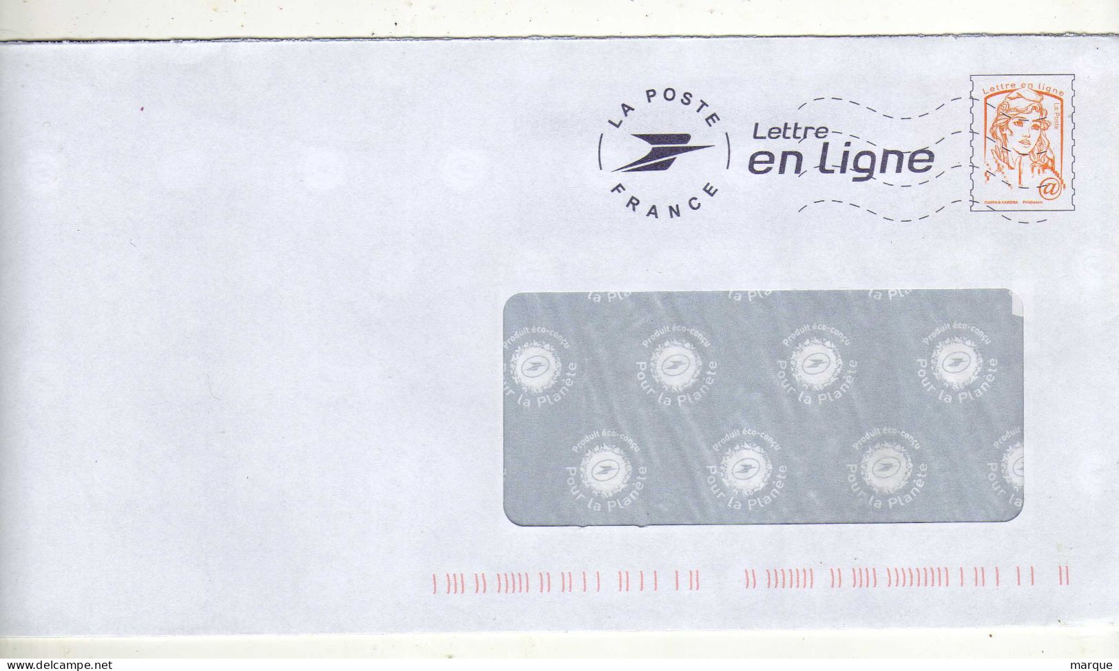 Enveloppe FRANCE Prêt à Poster Lettre En Ligne Oblitération LA POSTE - PAP: Sonstige (1995-...)