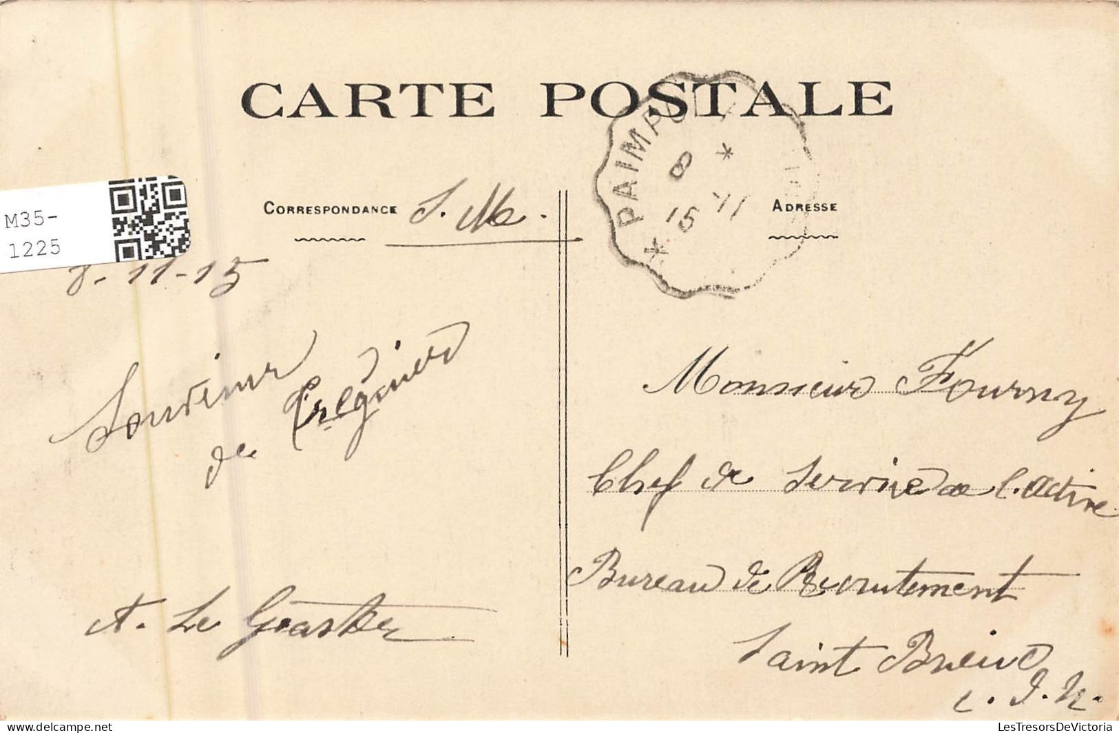 FRANCE - Tréguier - Le Calvaire De Protestation - Hernot - Croix - Jésus - Carte Postale Ancienne - Tréguier