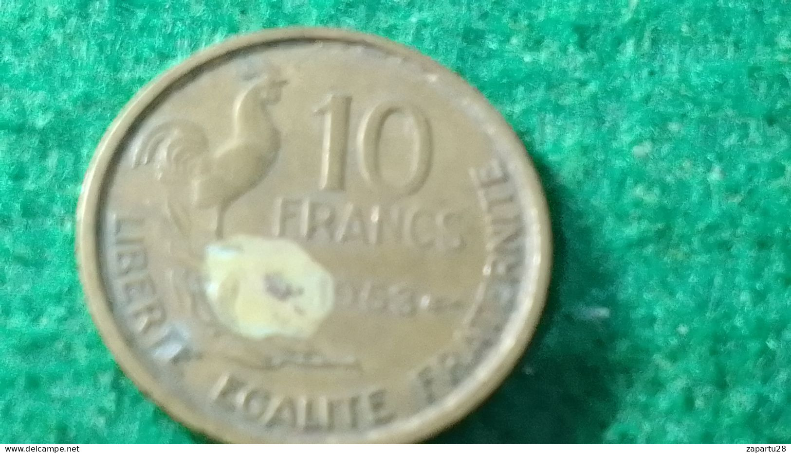 FRANSA - 1953    10  FRANK - 10 Francs