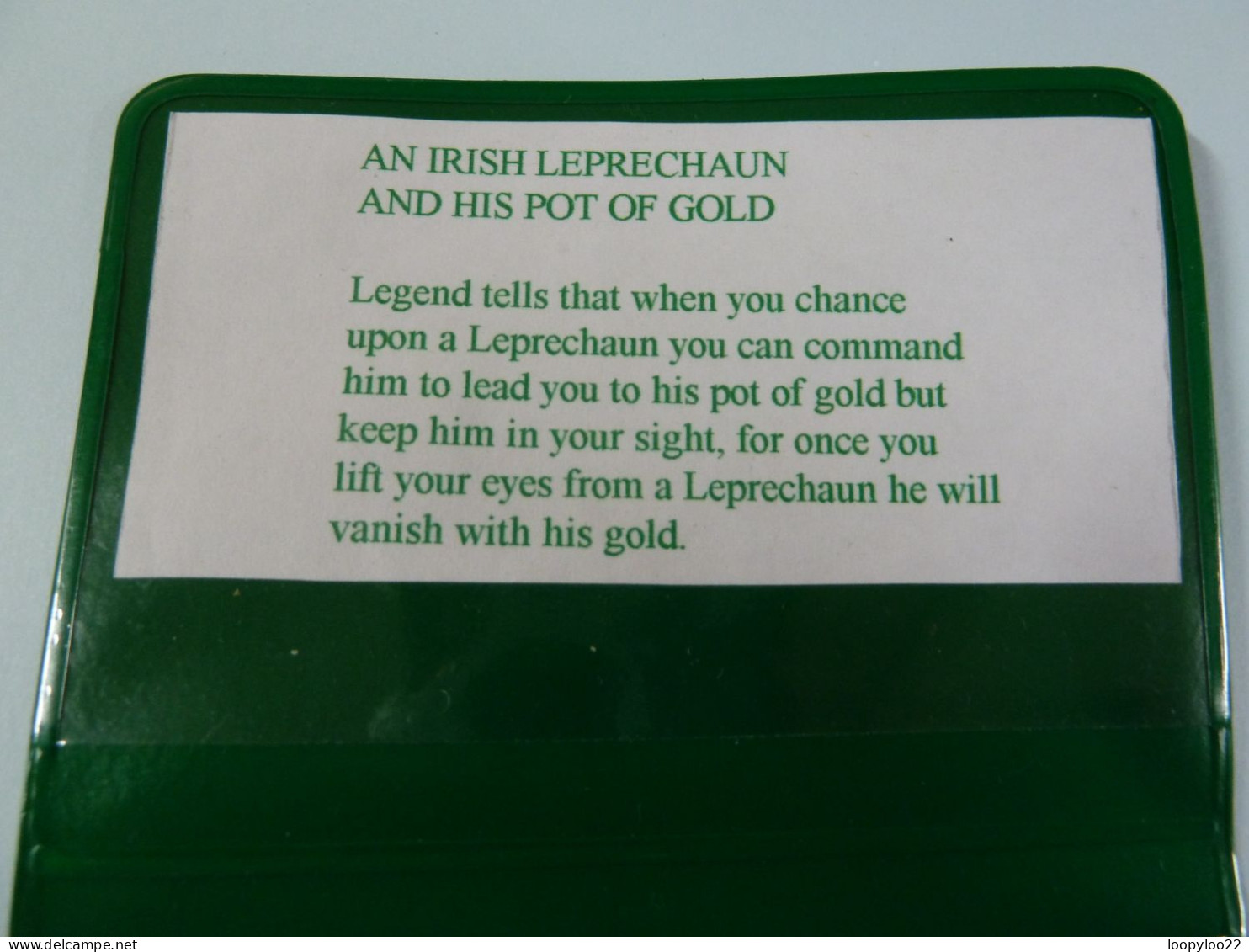 UK - Great Britain - BT & Landis & Gyr - BTO124 - Irish Leprechaun - Cork Fair 1996 - 505L - 1000ex - Mint In Folder - BT Übersee