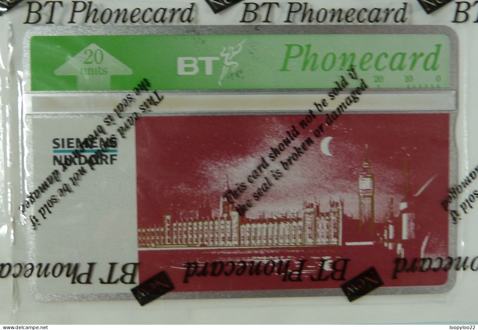 UK - Great Britain - BT & Landis & Gyr - BTP220 - Siemens - Nixdorf - 403D - 4000ex - Mint Blister - BT Private