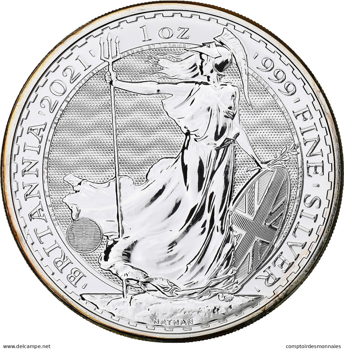 Grande-Bretagne, 2 Pounds, 2021, British Royal Mint, BE, Argent, FDC - 2 Pounds