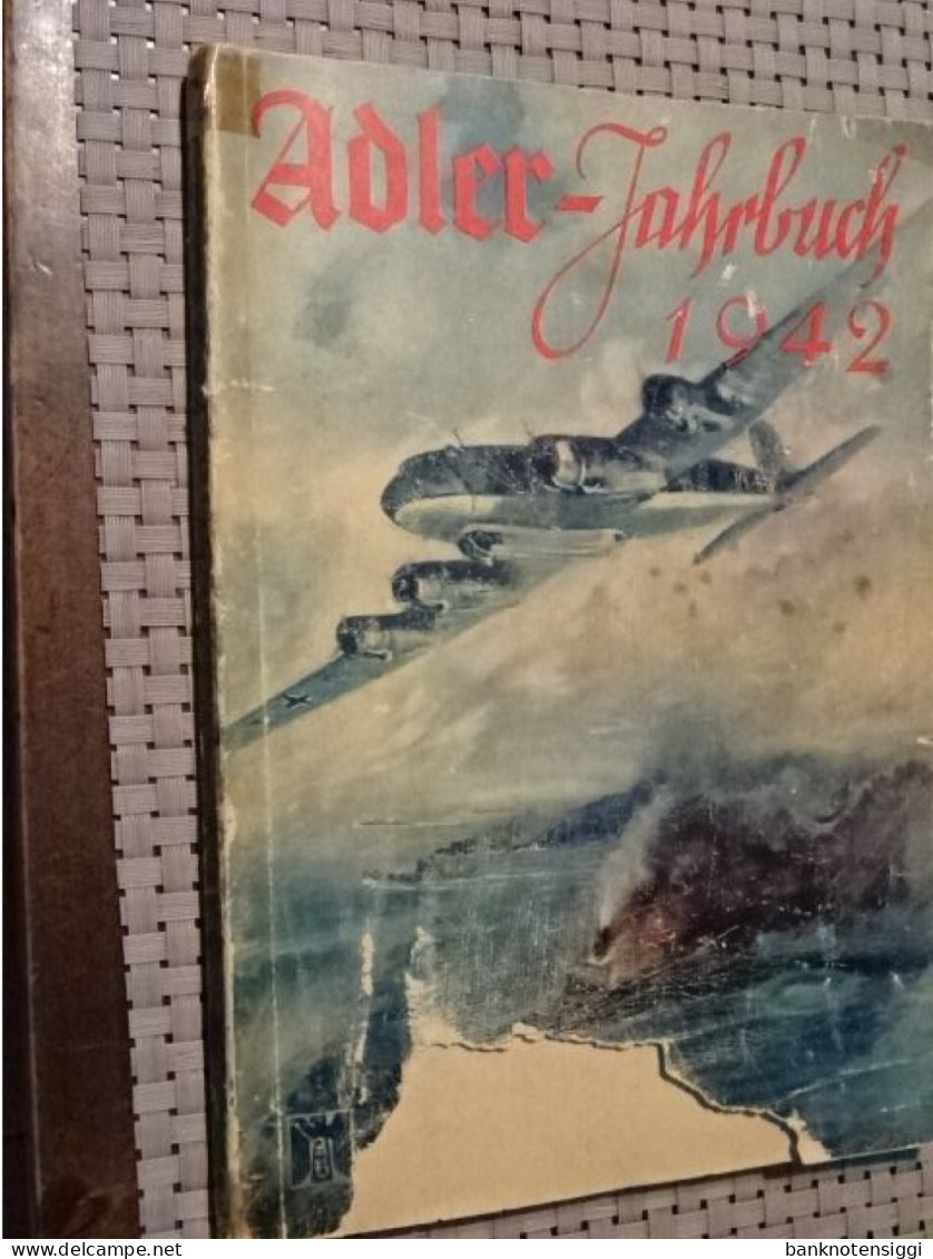 1 Buch  "Adler- Jahrbuch 1942" - Aviazione