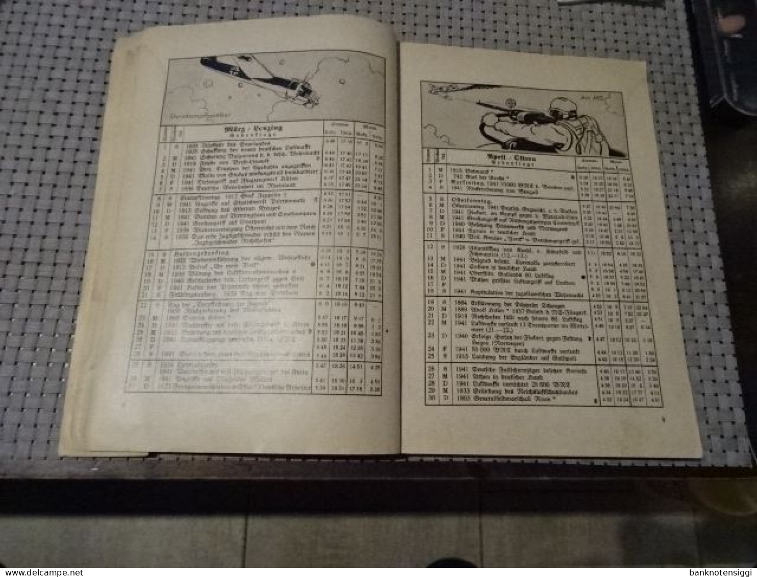 1 Buch  "Adler- Jahrbuch 1942" - Aviation