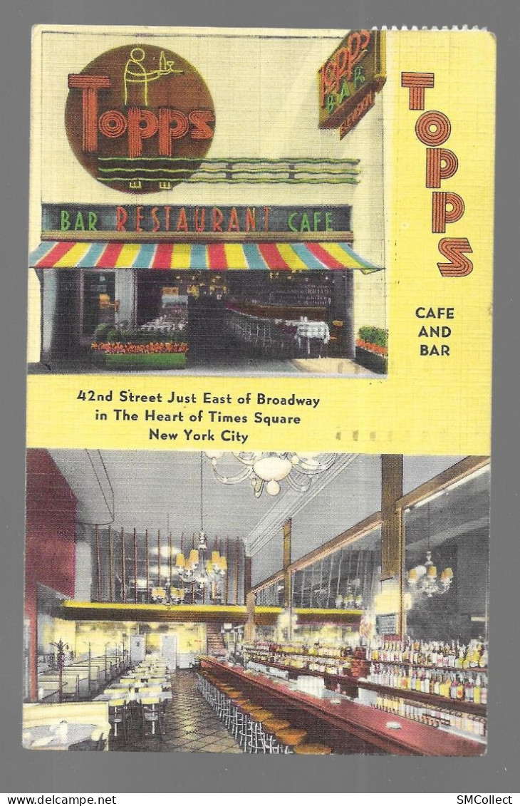 New York City, Topps, Café And Bar (5838) - Time Square