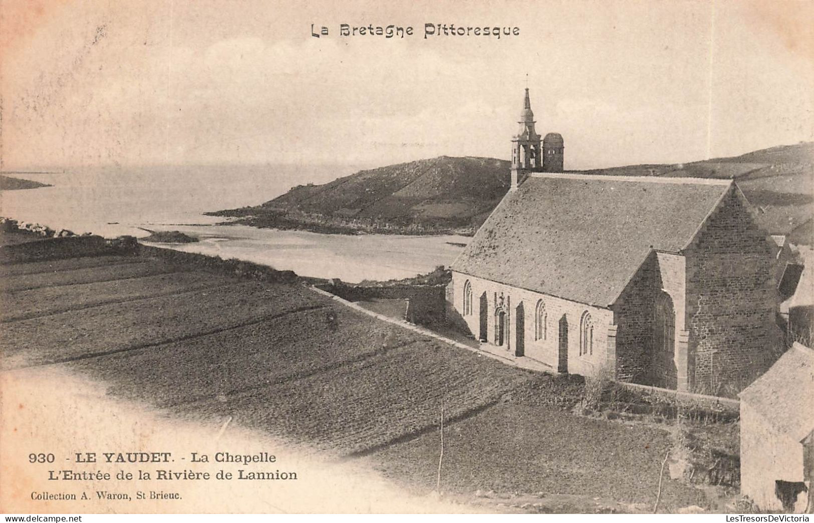 FRANCE - Le Yaudet - La Chapelle - L'Entrée De La Rivière De Lannion - Carte Postale Ancienne - Lannion