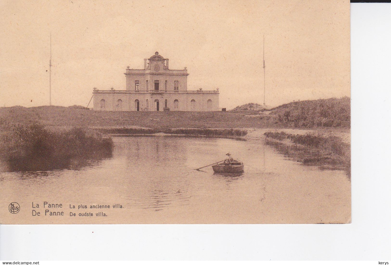 De Panne : Cp De 1934 ; La Plus Ancienne Villa - Eigenbrakel