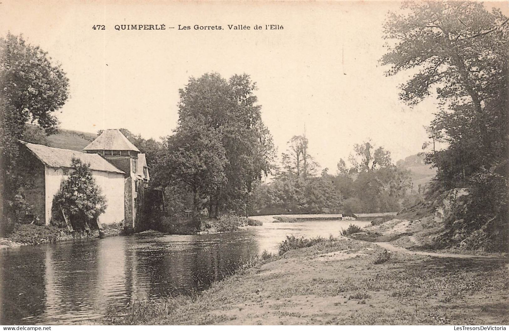 FRANCE - Quimperlé - Les Gorrets - Vallée De L'Ellé - Dos Non Divisé - Carte Postale Ancienne - Quimperlé