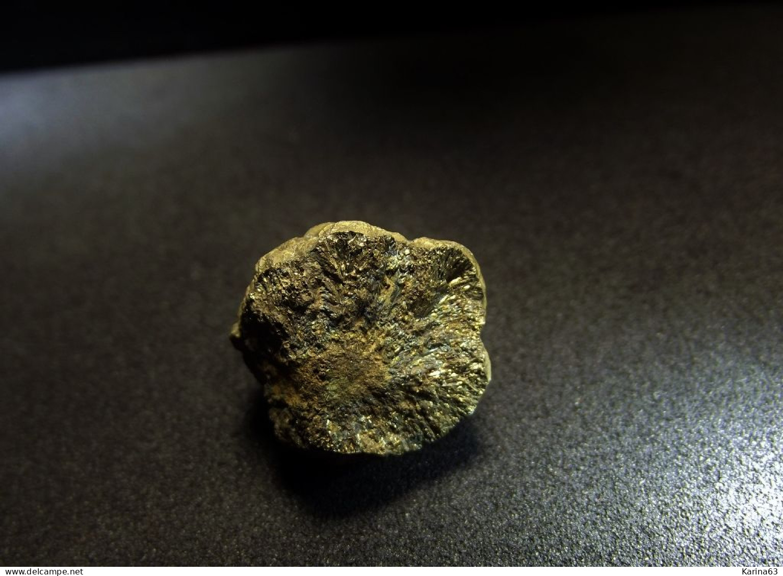 Marcassite Nodule ( 1.5 X 1.5 X 1.5 Cm) - Wimereux - Pas De Calais - France - Minerals
