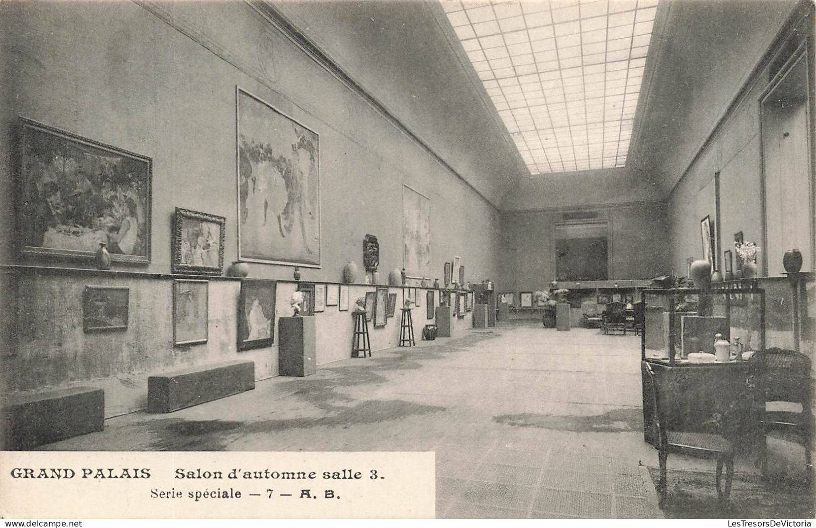 FRANCE - Paris - Grand Palais - Salon D'Automne Salle 3 - Tableau - Carte Postale Ancienne - Museums