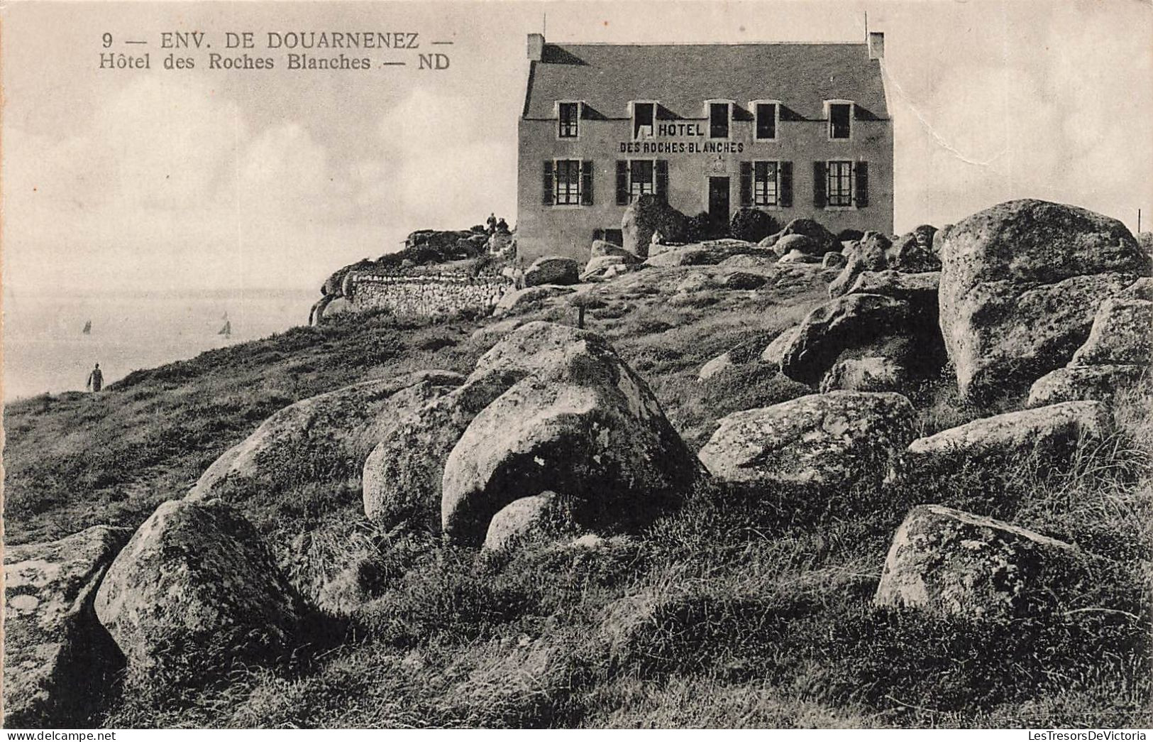 FRANCE - Environs De Douarnenez -  Hôtel Des Roches Blanches - ND - Carte Postale Ancienne - Douarnenez