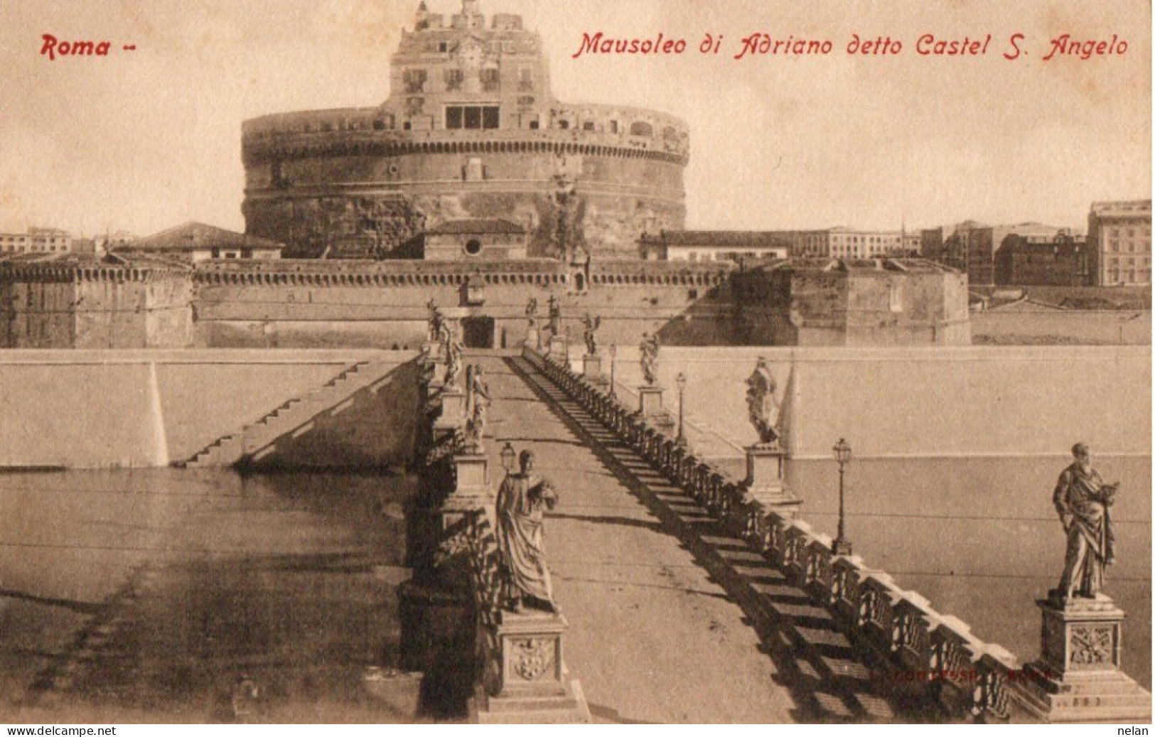 ROMA - MAUSOLEO DI ADRIANO DETTO CASTEL S. ANGELO - F.P. - Castel Sant'Angelo