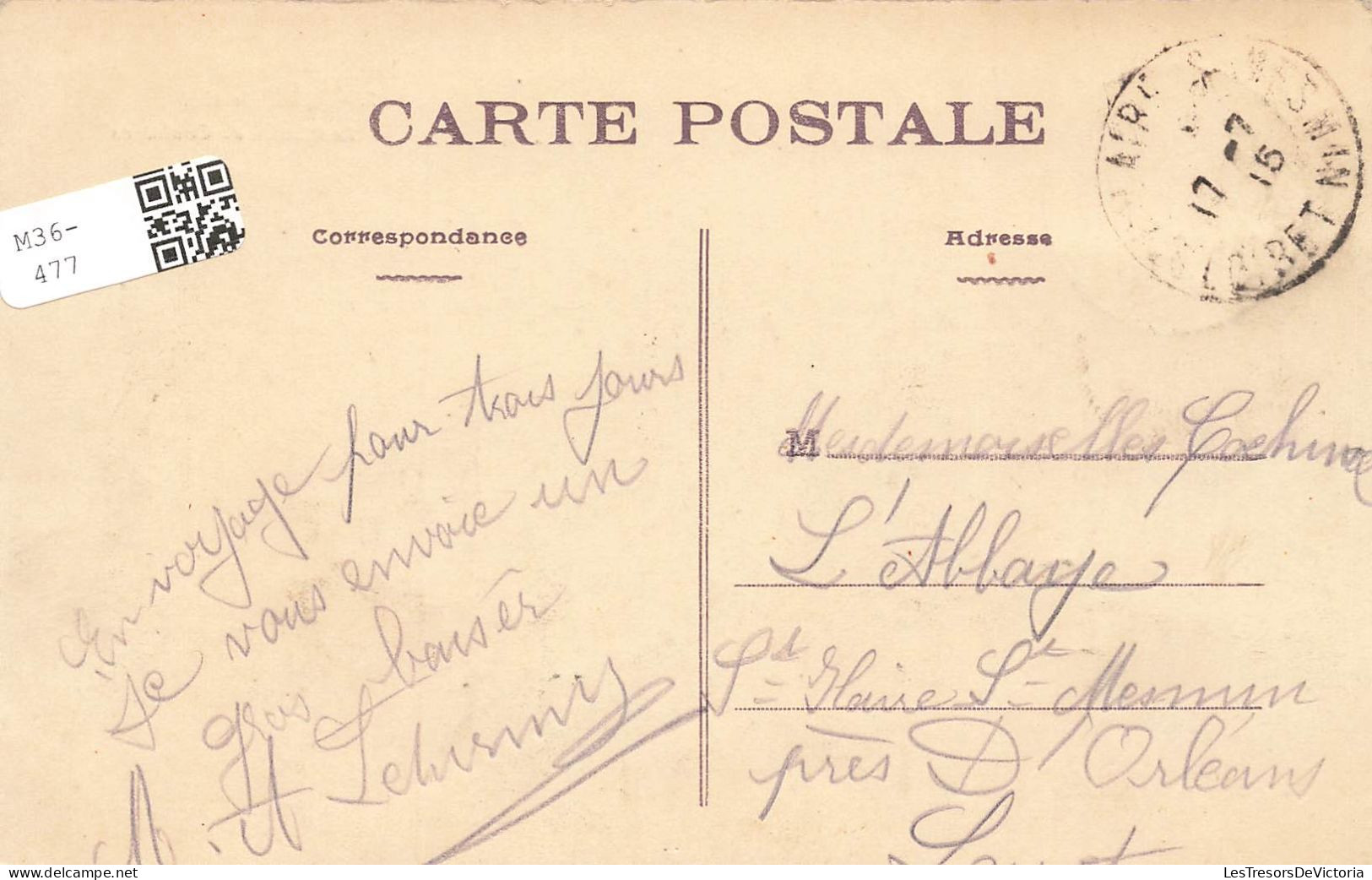 FRANCE - Loué - Vue Sur Le Moulin De Coulaines - Carte Postale Ancienne - Loue