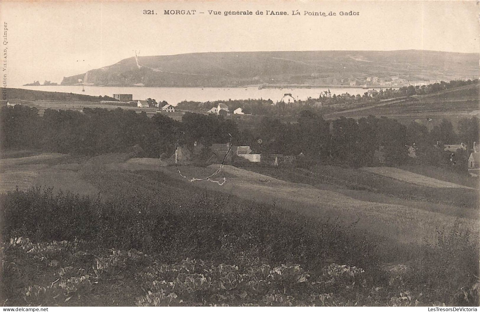 FRANCE - Morgat - Vue Générale De L'Anse - La Pointe De Gador - Carte Postale Ancienne - Morgat