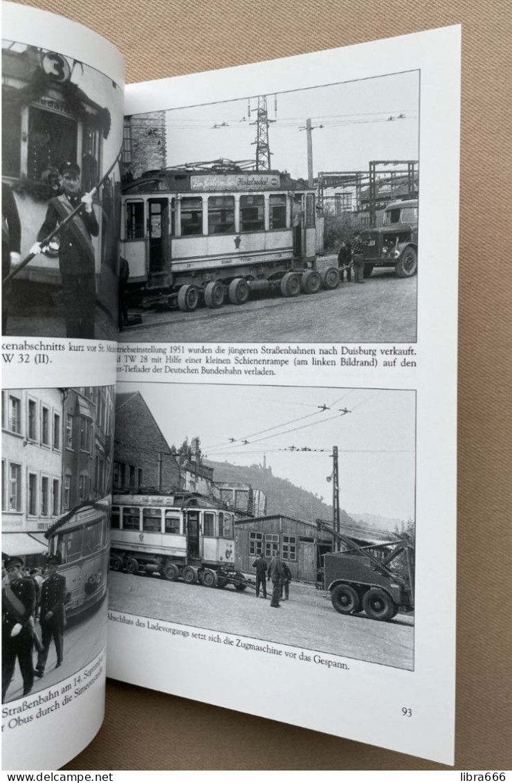 Die Trierer Straßenbahnen (1890-1951) - Joachim und Karl-Josef Gilles 2006 - 95 pp - 23,5 x 16,5 cm - Sutton Verlag GmbH