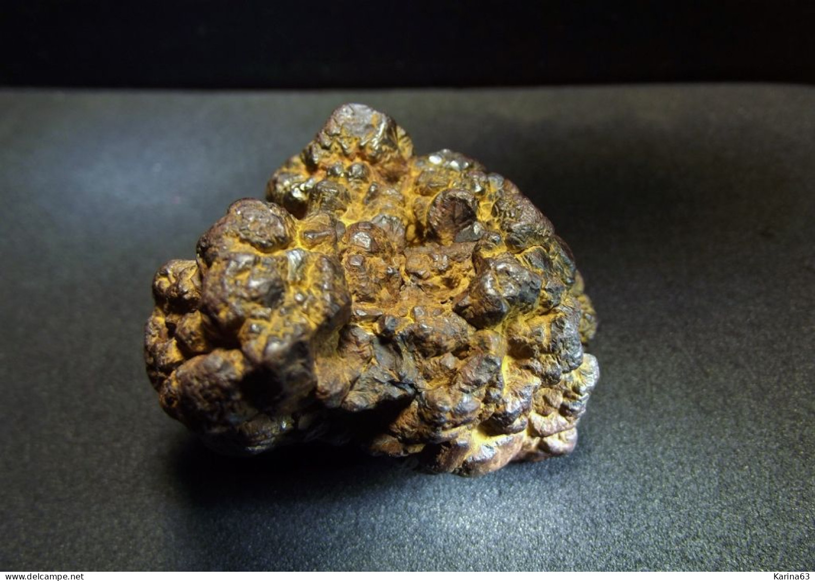 Marcassite Nodule ( 4 X 4 X 3 Cm) - Wimereux - Pas De Calais - France - Mineralien