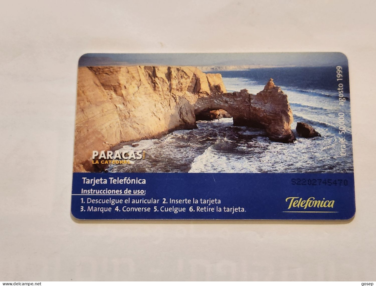 PERU-(PER-TE-CHF-57Abc)Paracas-Pareja De Zarcillos(83)(20+2SOLES)(S22002745470)(tirage-50.000)used+1cars Prepiad,free - Perú