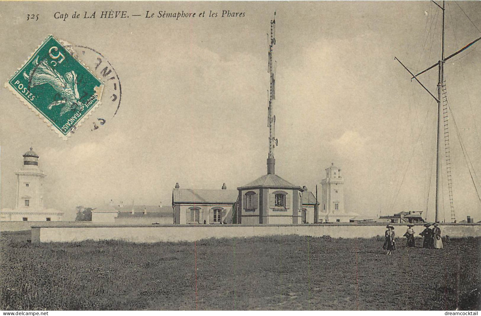 76 LE HAVRE. Sémaphore Et Phares 1910 - Cap De La Hève