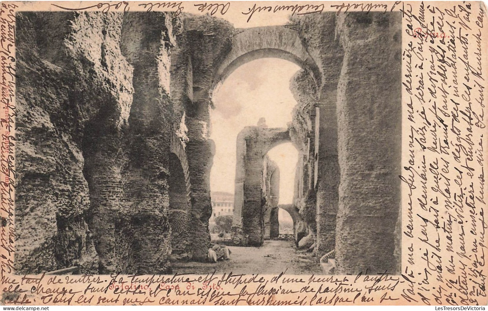 ITALIE - Palatino - Casa Di Fito - Carte Postale Ancienne - Other Monuments & Buildings