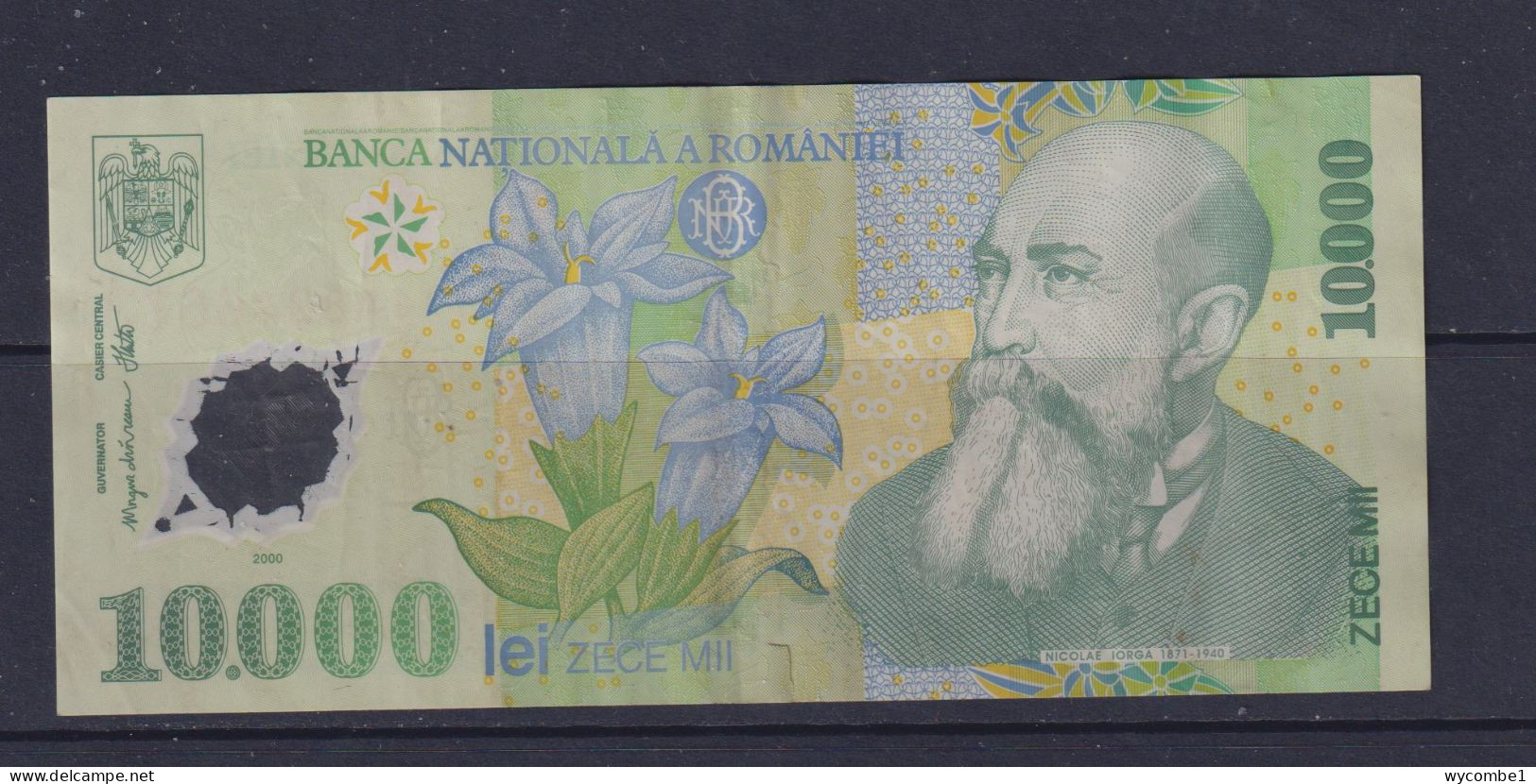 ROMANIA - 2000 10000 Lei Circulated Banknote - Roumanie
