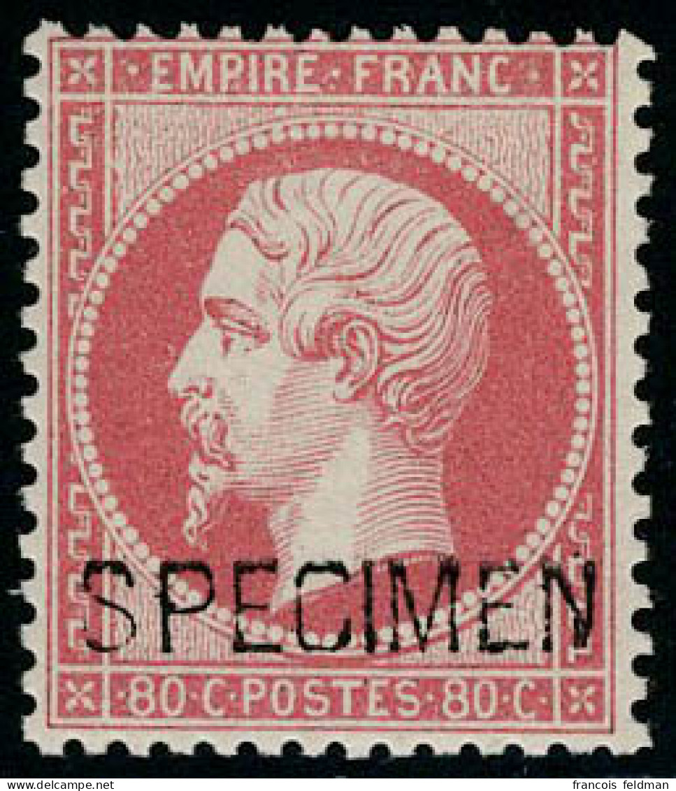 Neuf Sans Charnière N° 19/22, La Série Complète Du 1c Au 80c, Surchargés Specimen, Bon Centrage Dans L'ensemble, Quasi I - Other & Unclassified