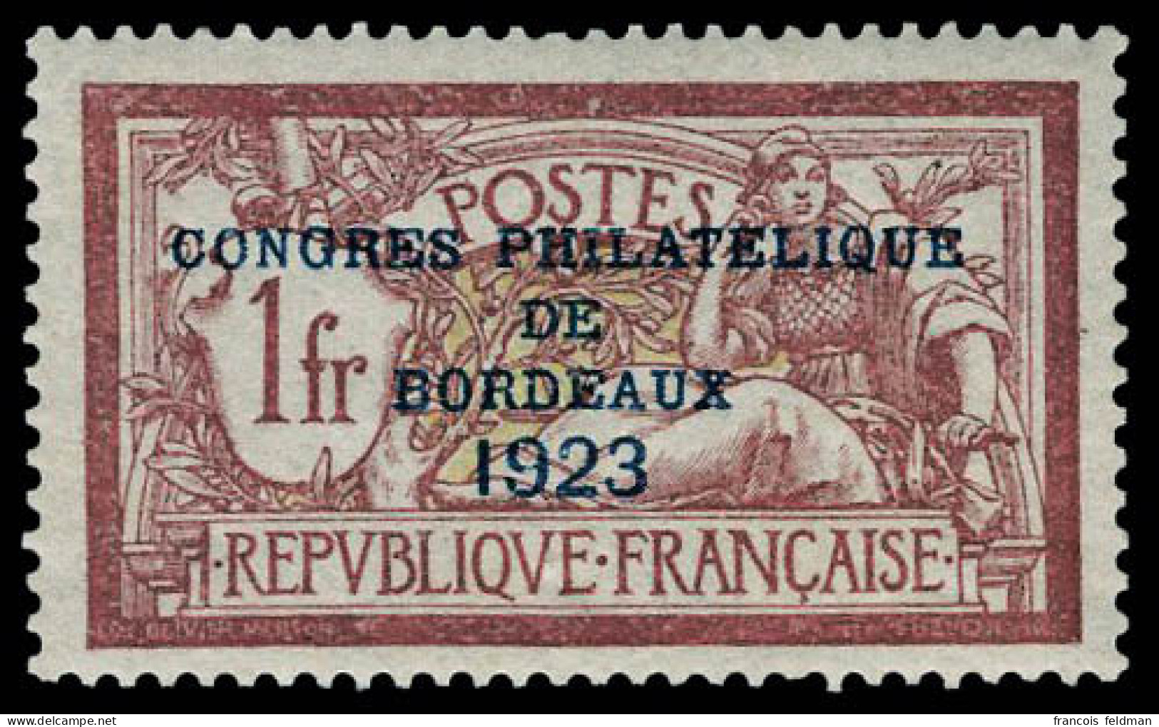 Neuf Avec Charnière N° 182, 1f Congrès De Bordeaux, T.B. - Otros & Sin Clasificación