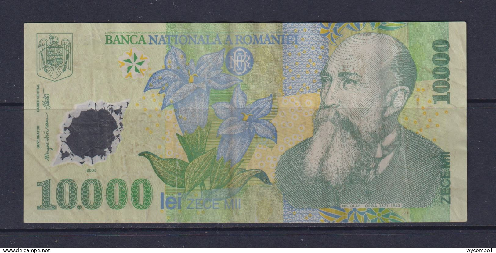 ROMANIA - 2000 10000 Lei Circulated Banknote - Roumanie