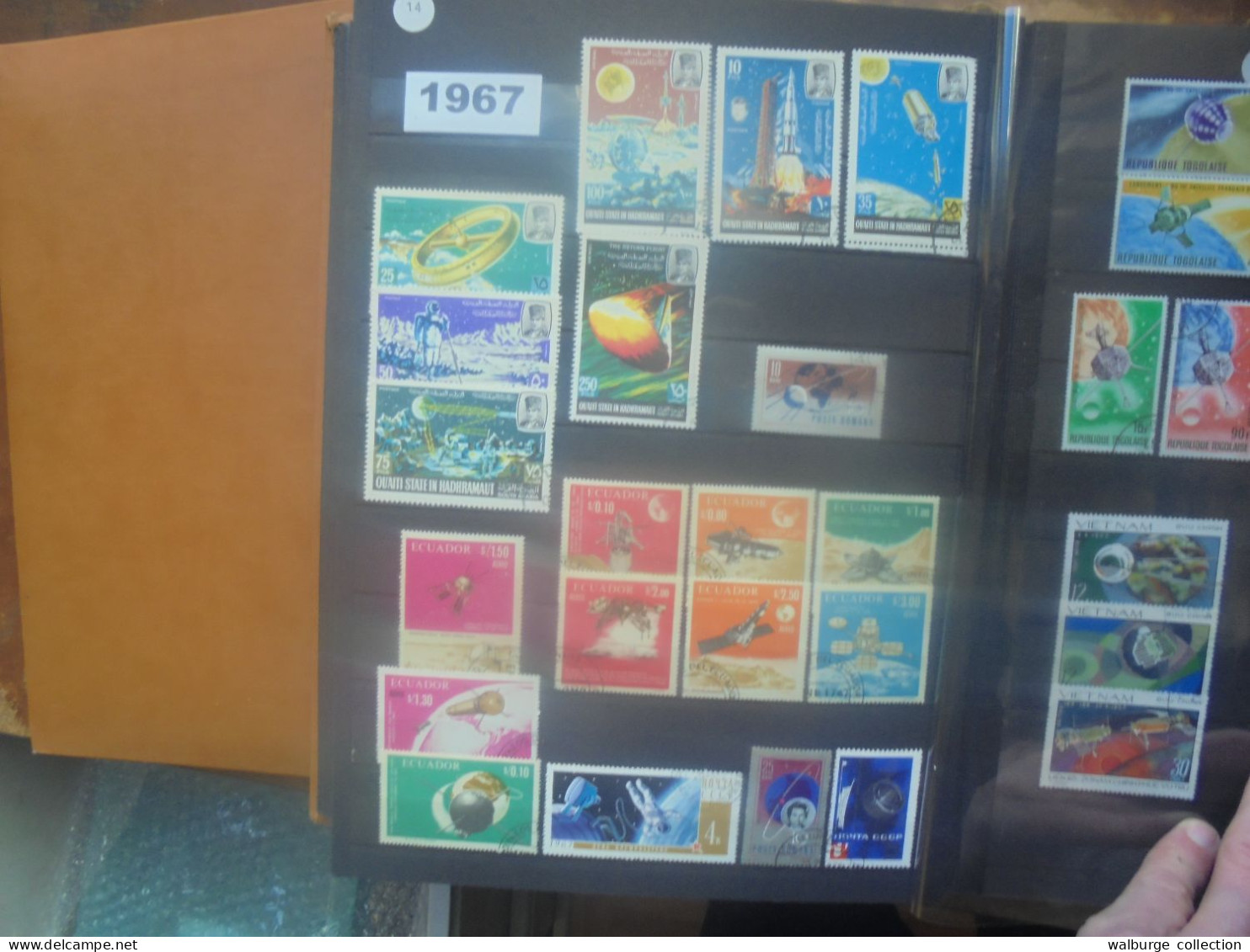 THEME ESPACE-COSMOS SUPERBE ALBUM TIMBRES+BLOCS. A SAISIR ! (4299) 2 KILOS 200 (PAS D'OFFRES INFERIEURES !!!)