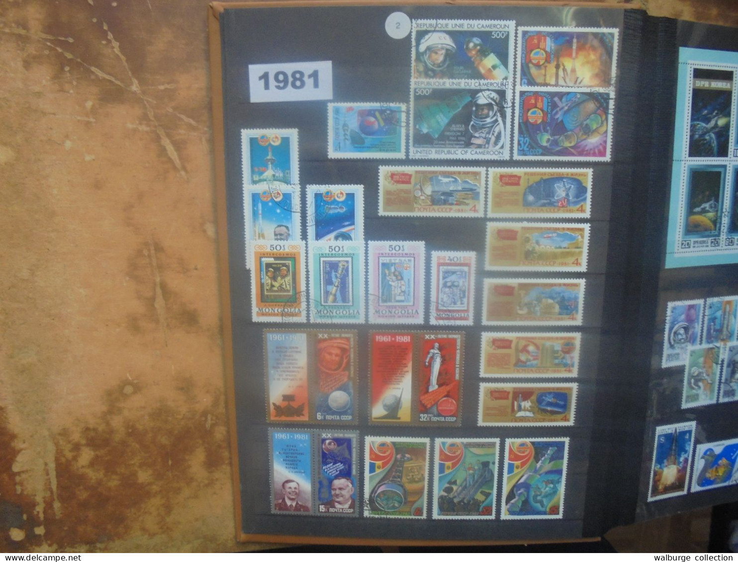 THEME ESPACE-COSMOS SUPERBE ALBUM TIMBRES+BLOCS. A SAISIR ! (4300) 2 KILOS 200 (PAS D'OFFRES INFERIEURES !!!) - Collections