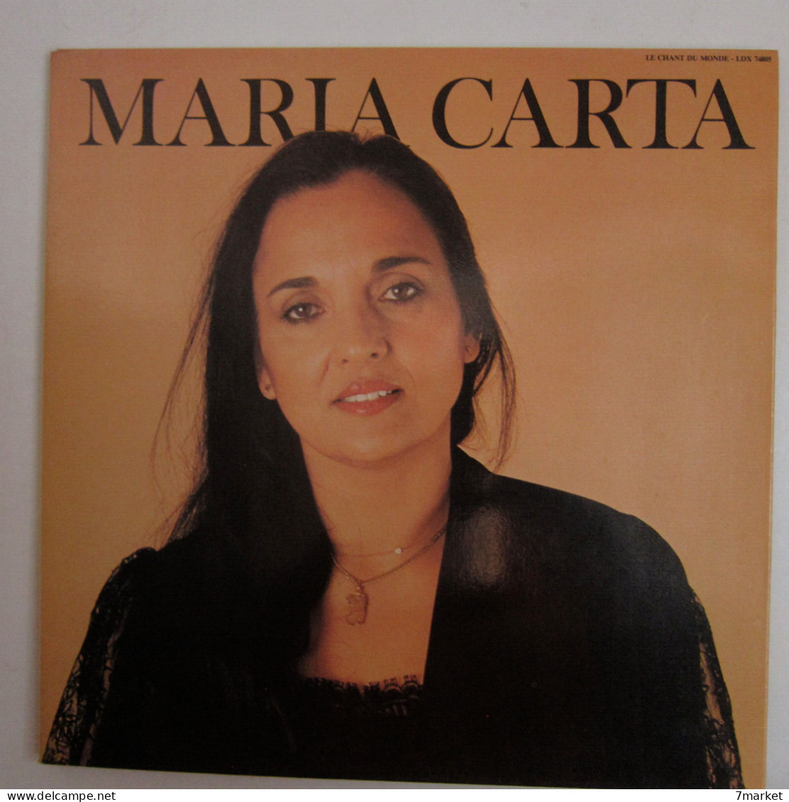 LP/ Maria Carta - Maria Carta / 1984 - Le Chant Du Monde - Autres - Musique Italienne