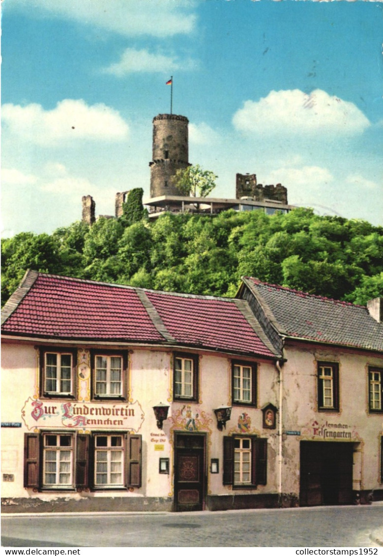 BAD GODESBERG, NORTH RINE WESTPHALIA, CASTLE, ARCHITECTURE, GERMANY, POSTCARD - Rheine