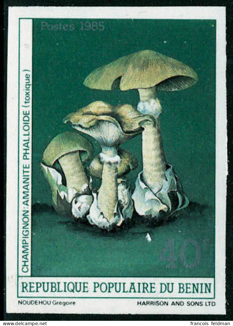 N° 631/3, Série Champignons, épreuve De Luxe + Série ND, T.B. - Sonstige & Ohne Zuordnung